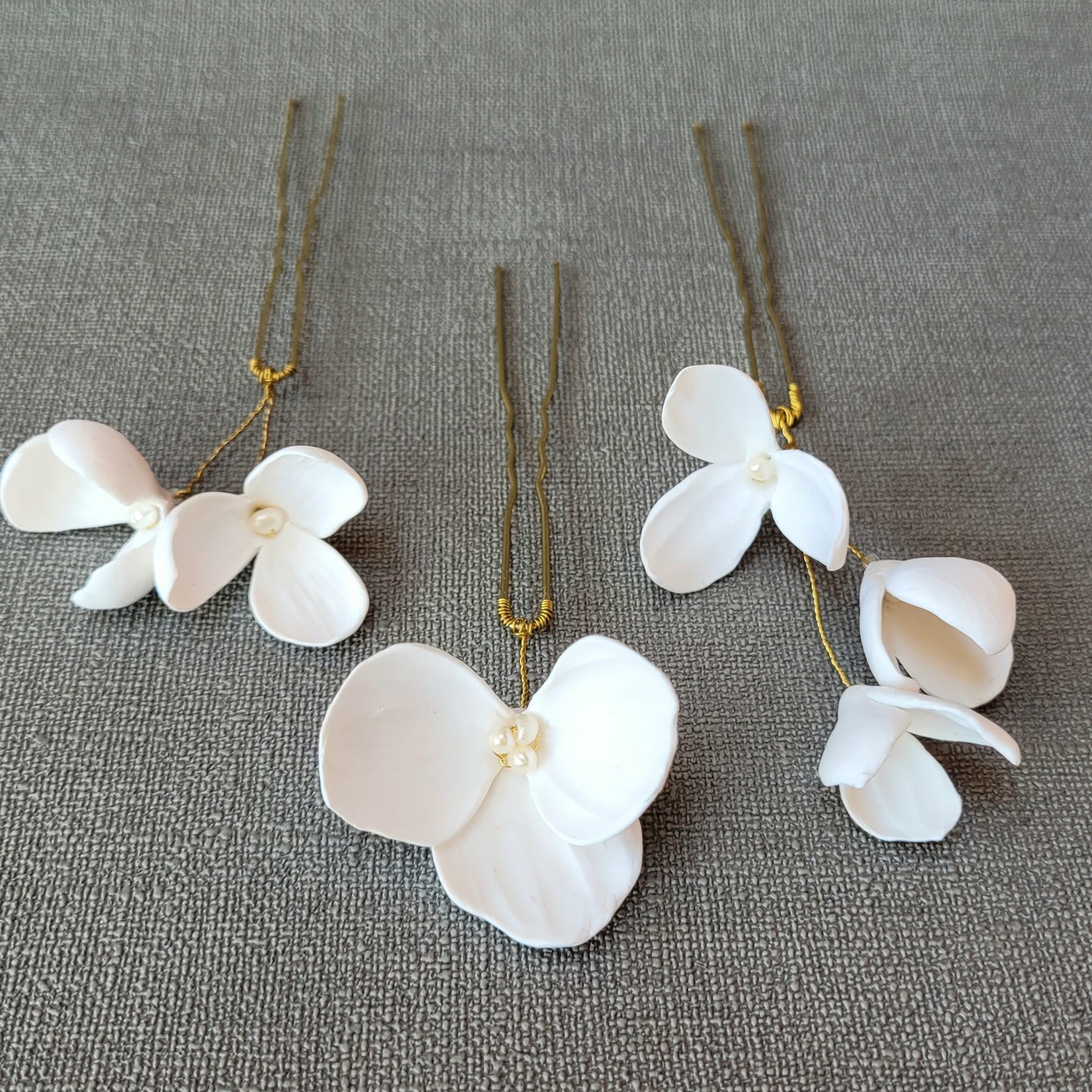 Semplice Bridal Pins with Freshwater Pearls