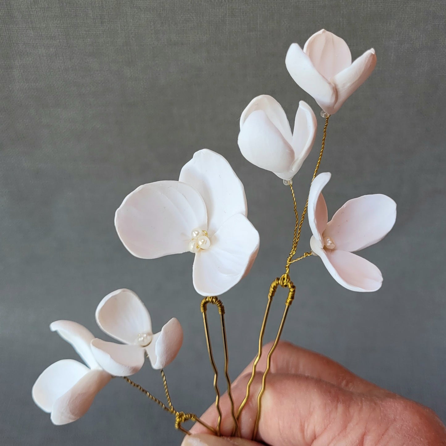 Semplice Bridal Pins with Freshwater Pearls