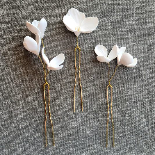 Semplice Bridal Pins with Freshwater Pearls